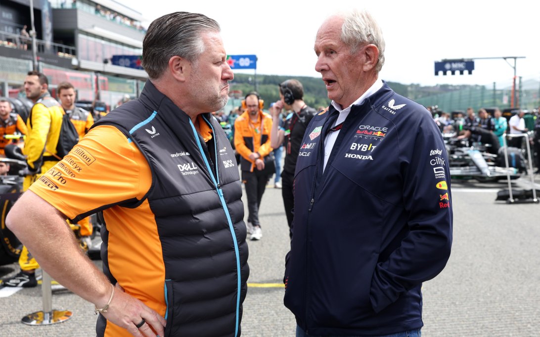 Zak Brown Helmut Marko