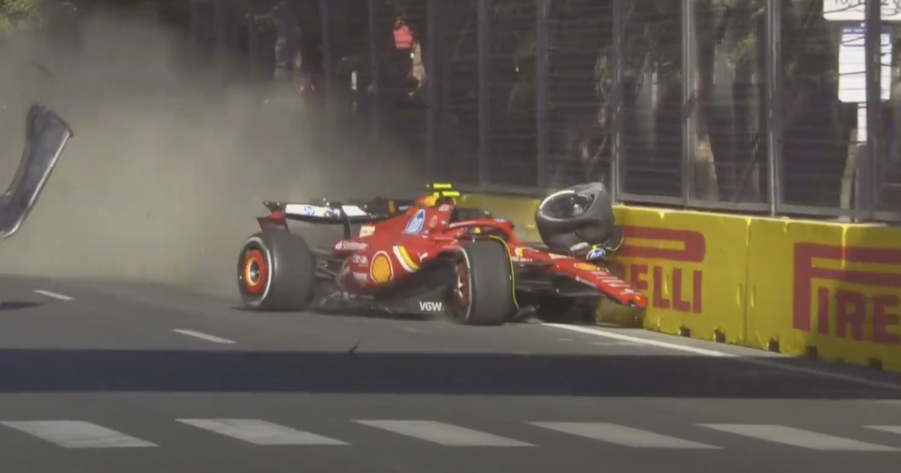 Stewards deliver verdict after huge Sainz Perez collision RacingNews365 Stewards deliver verdict after huge Sainz Perez collision RacingNews365