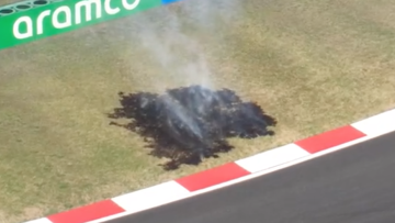 Shock grass fire halts F1 return to China as Stroll stuns with leading time