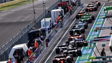 Adjusted starting grid for 2024 F1 Hungarian Grand Prix after penalty