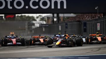 F1 calendar demands highlighted with Miami point made