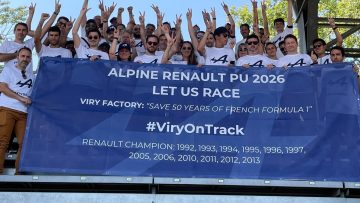 Renault-medewerkers delen eis van '100 miljoen' tijdens protest op Monza
