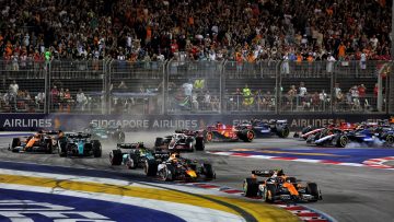 Zo kijk jij de F1-race in Singapore live op TV