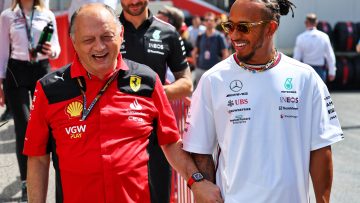 'Hamilton on verge of shock Ferrari move to partner Leclerc'