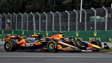 Norris hits out at 'dangerous' Verstappen after Mexican clash