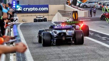 F1-deelnemerslijst volledig op de schop voor VT1 Abu Dhabi