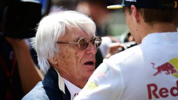 Ecclestone ziet Verstappen met eigen ogen schitteren: "Speciale jongen"