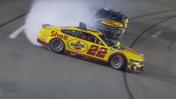 WATCH: Controversial NASCAR finish as winner wrecks TWO cars on purpose