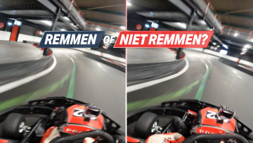 Remmen of niet remmen? Zó word jij sneller in karten!