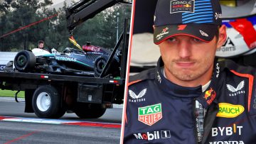 Verstappen endures 'useless' day as Russell suffers huge crash