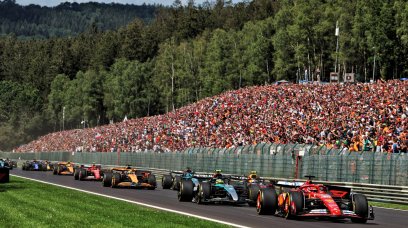 Belgian GP start