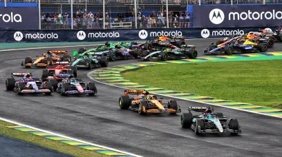 Brazil race start