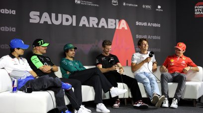 F1 Press Conference Saudi Arabia