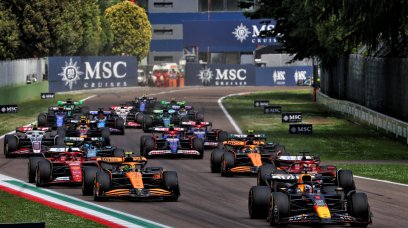 Imola race start