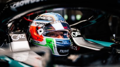 Antonelli Mercedes test