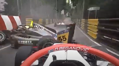 Macau crash Formula Regional 2024