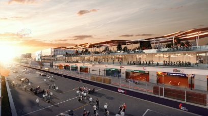 Madrid circuit render