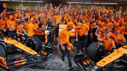 Mc Laren celebrations