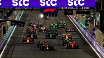 Saudi Arabia race start