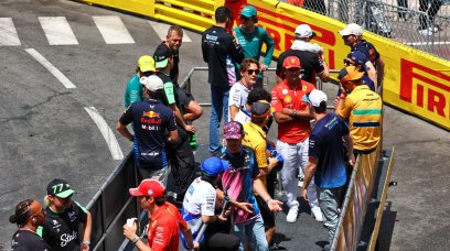 Monaco driver parade