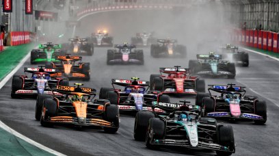 Race start Brazil