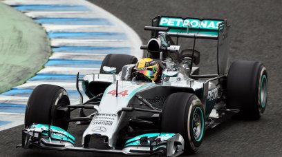 Lewis Hamilton 2014 Jerez test