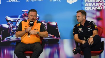 Zak Brown Christian Horner
