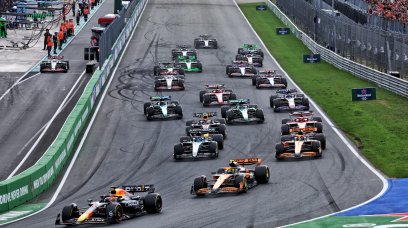 Zandvoort race start