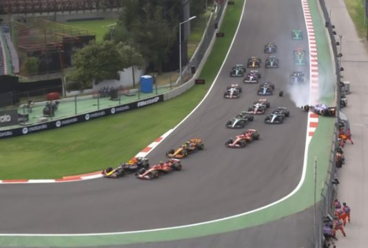 Tsunoda crash race Mexico