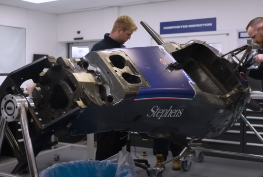 Williams vid factory rebuild