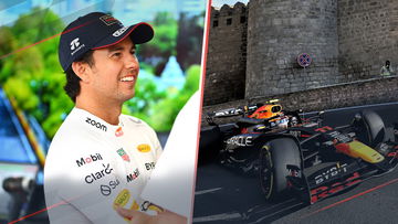'King of Baku' Perez threatens Leclerc's 'bent' Ferrari