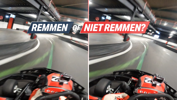 Remmen of niet remmen? Zó word jij sneller in karten!