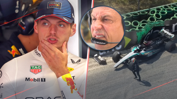 Antonelli smash wrecks Mercedes debut with Red Bull muted