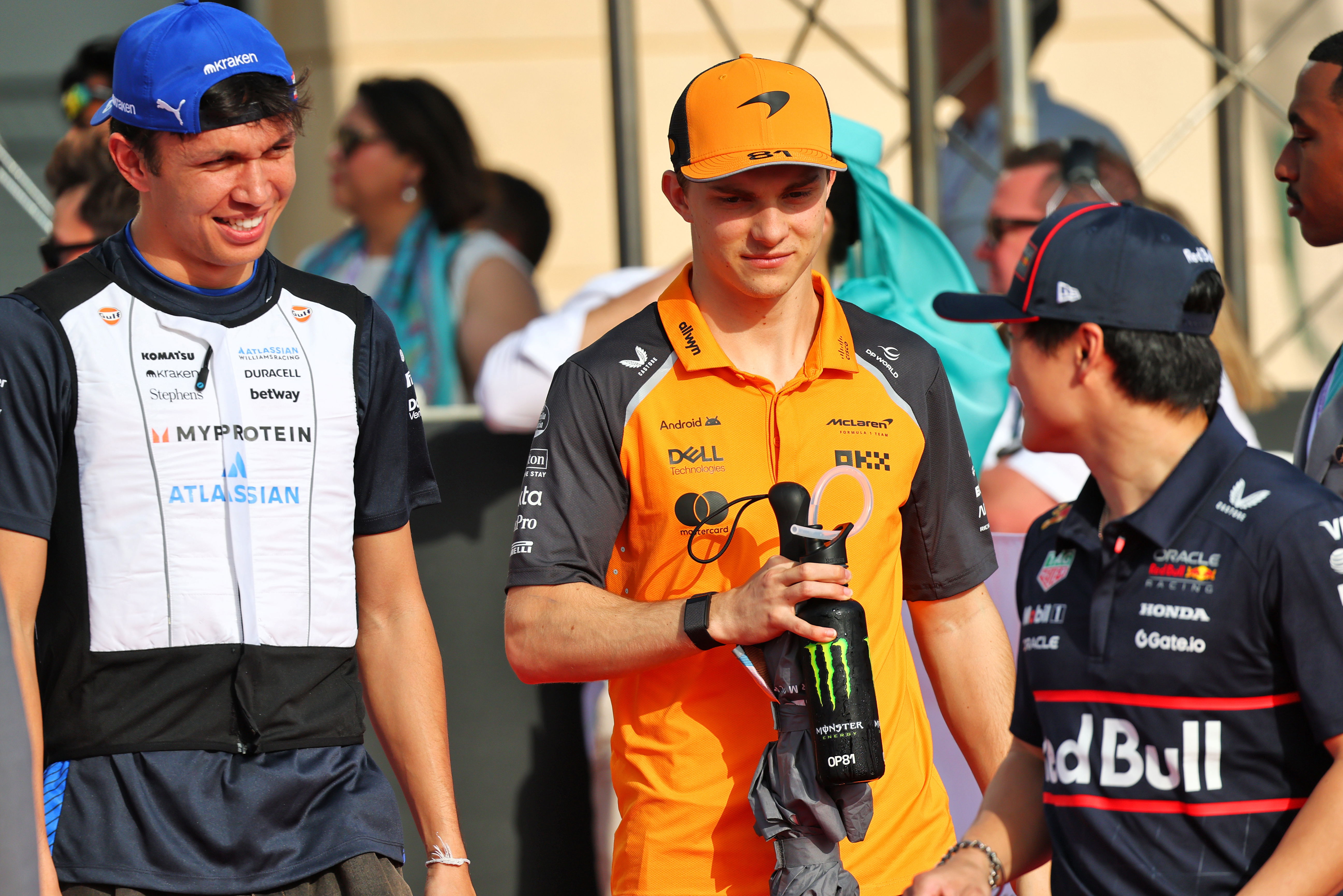 Albon Piastri Tsunoda