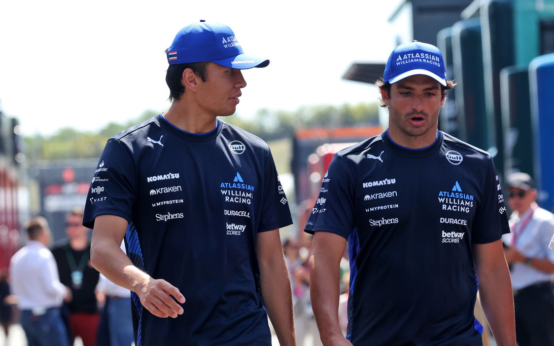 Albon Sainz Hungary Friday