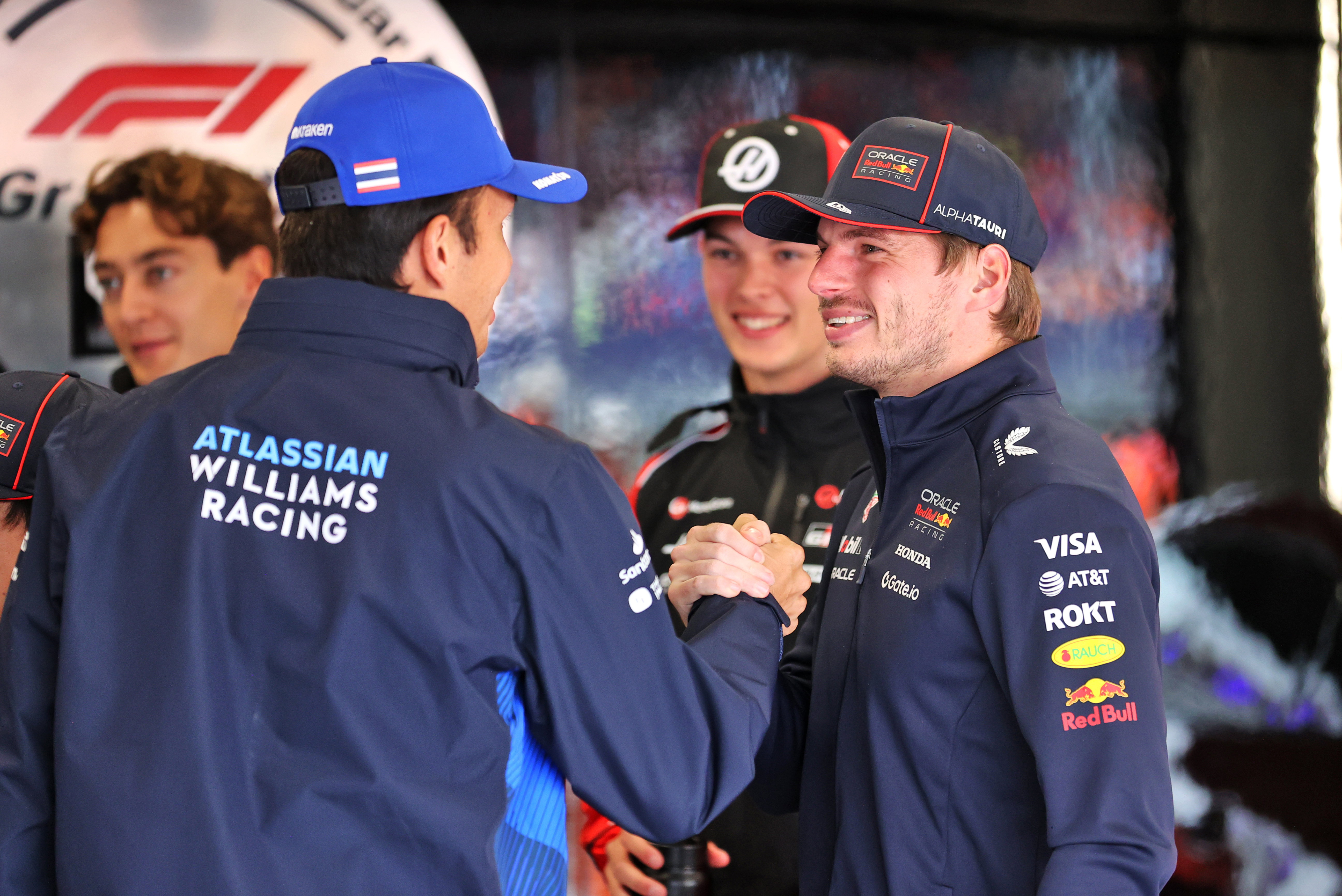 Albon Verstappen Silverstone