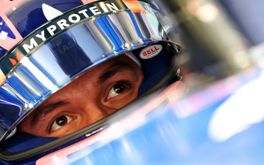 Albon Bahrain test day 3