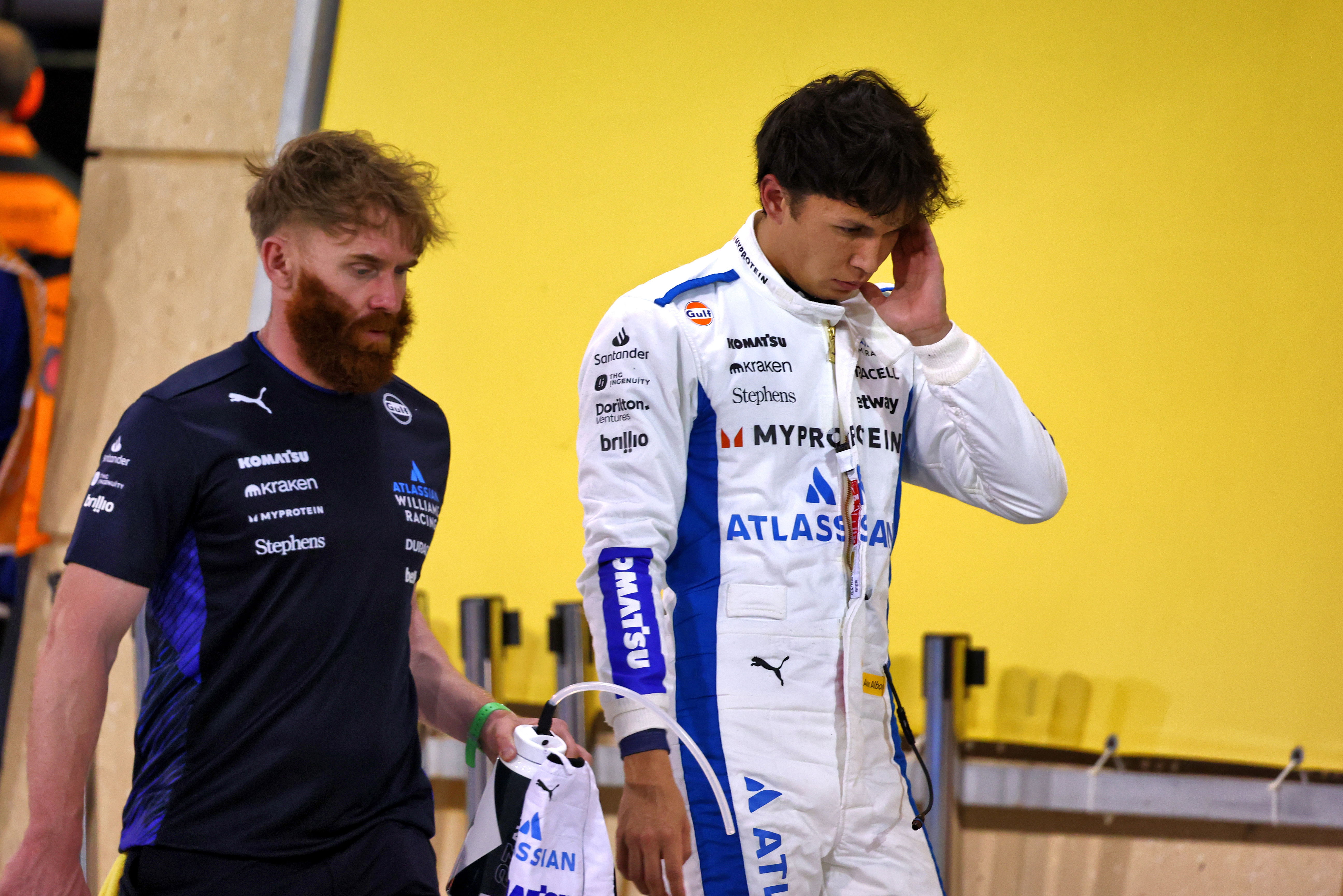 Albon Bahrain qualifying