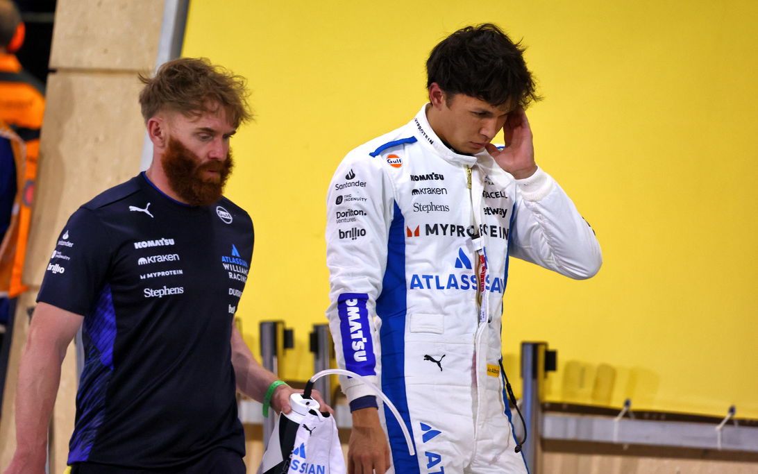 Albon Bahrain qualifying