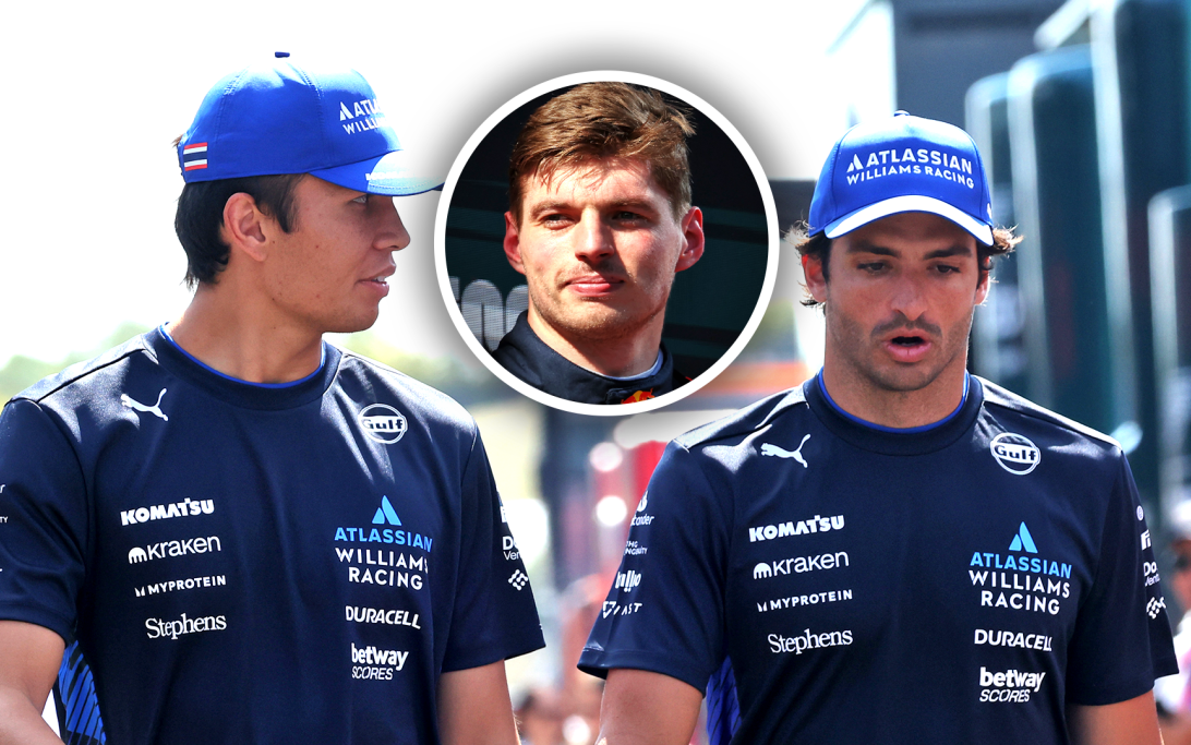 Sainz Albon Verstappen