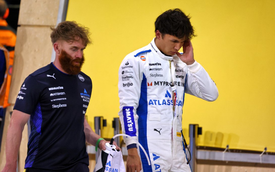 Albon Bahrain qualifying