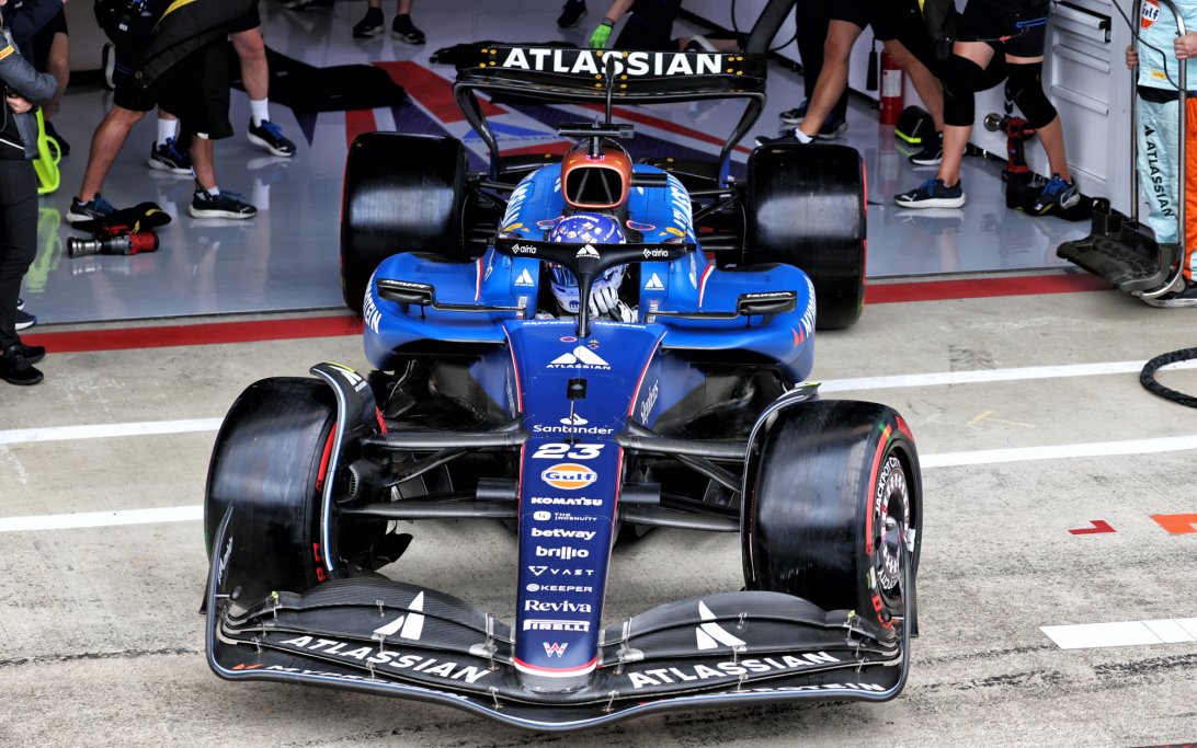 Albon Silverstone FP3