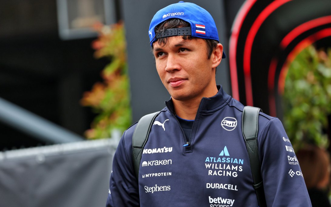 Albon Belgium FP1