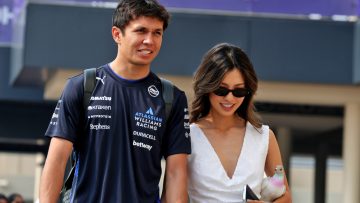 Alex Albon takes to social media to announce engagement