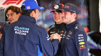 Albon Verstappen Silverstone