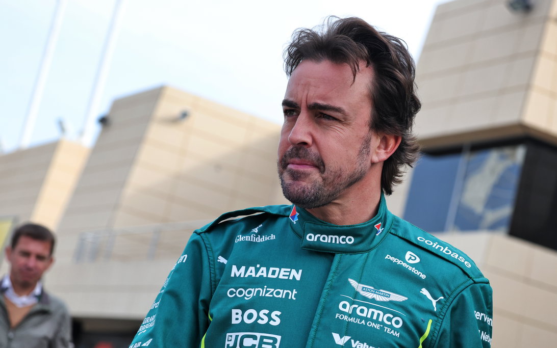 Alonso Bahrain testing