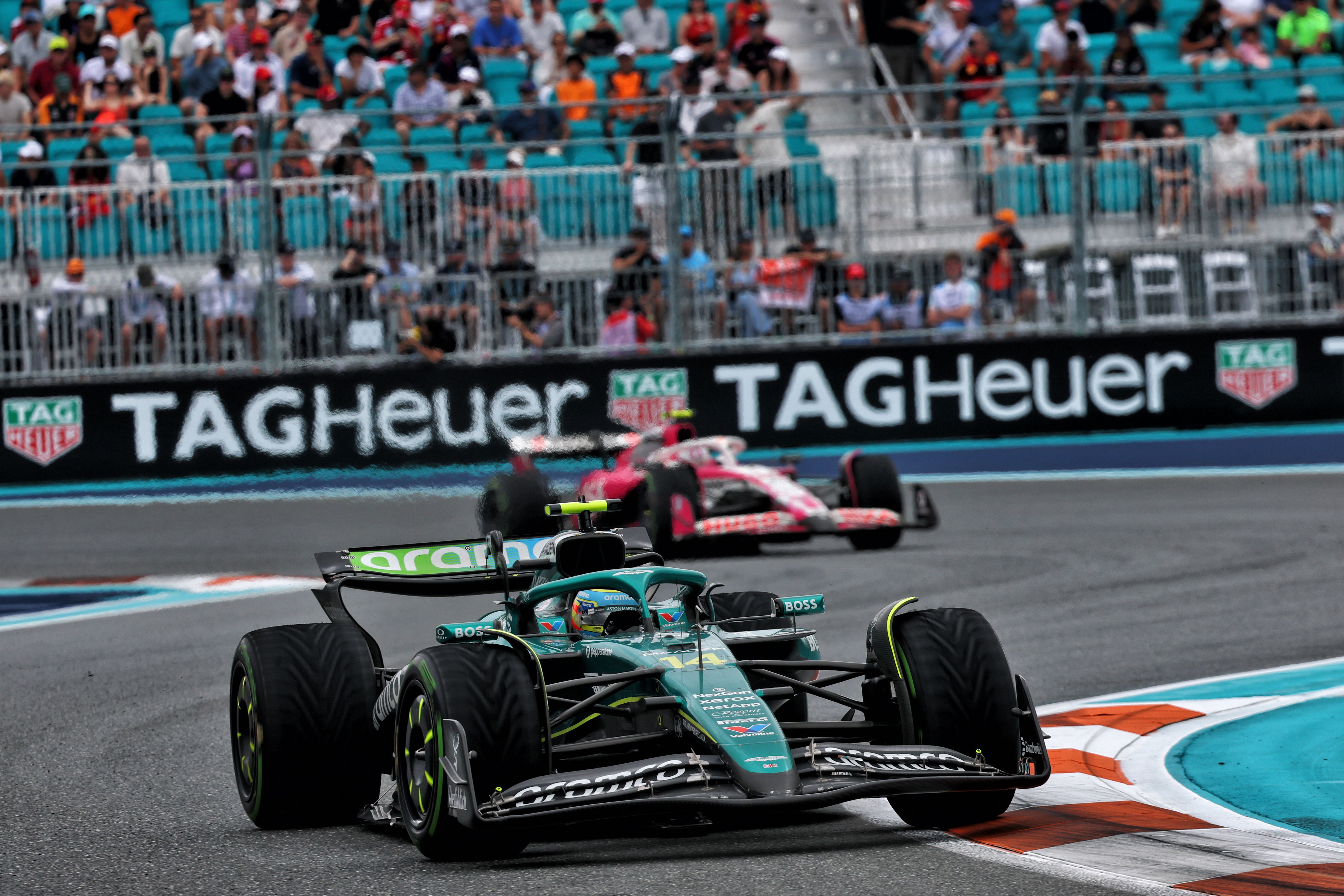 Alonso Lawson Miami sprint