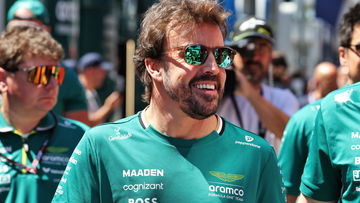 Aston Martin reveals 'steely' Fernando Alonso question