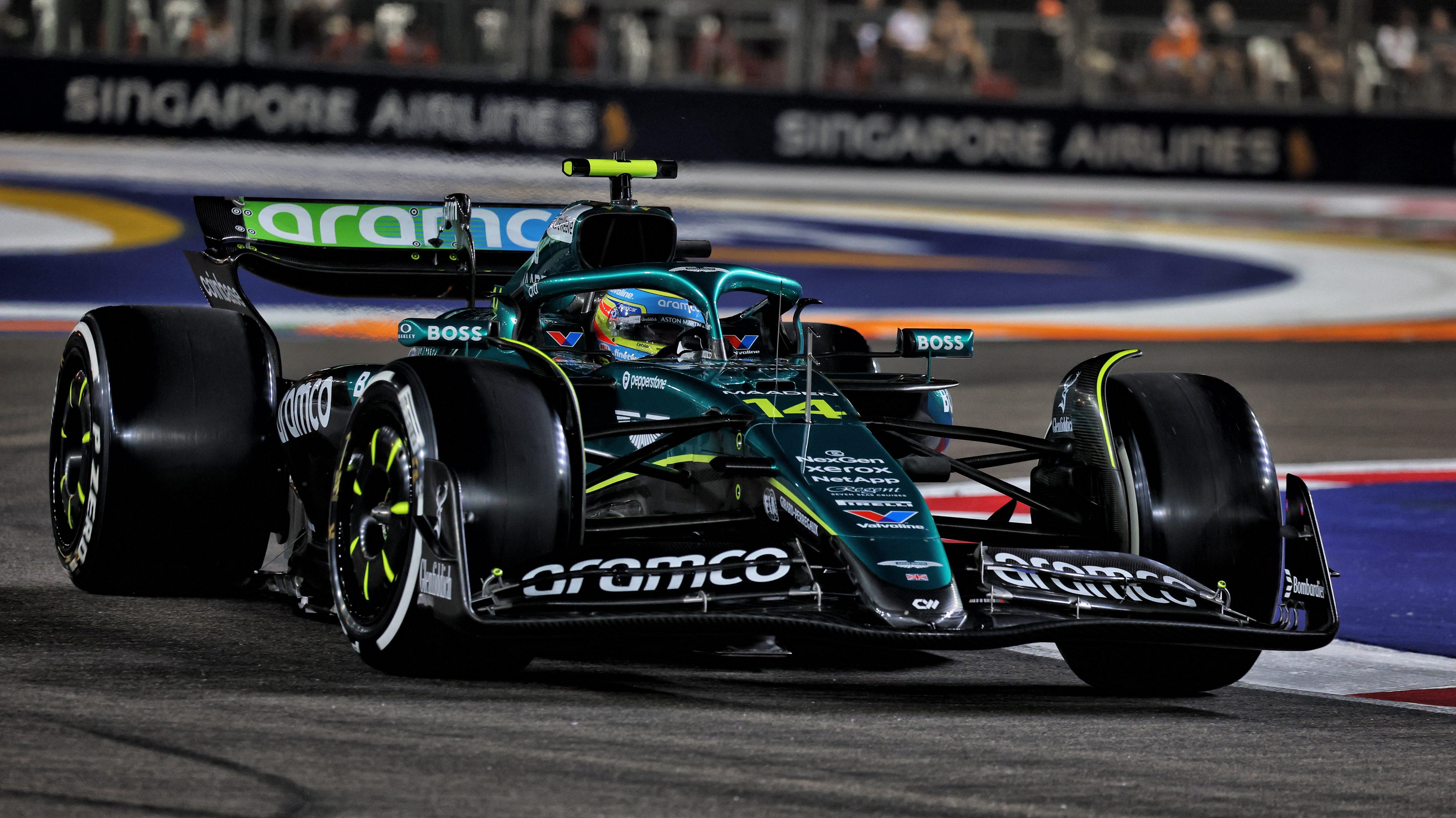 Alonso FP2 Singapore