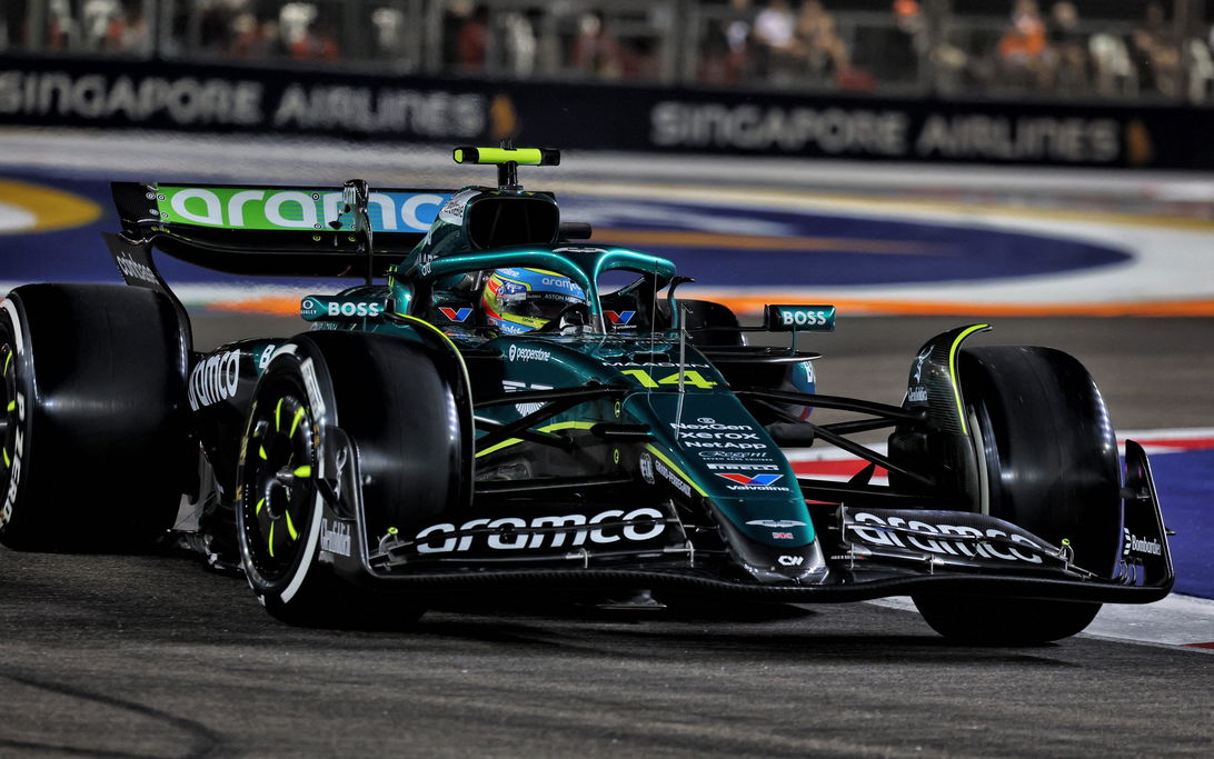 Alonso FP2 Singapore